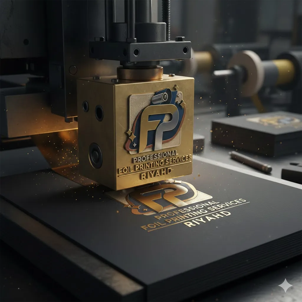 Order Custom Logo Foil Blocks for Branding in Saudi Arabia